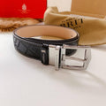Burberry Leather Vintage Belt 'Black' Banlieue91