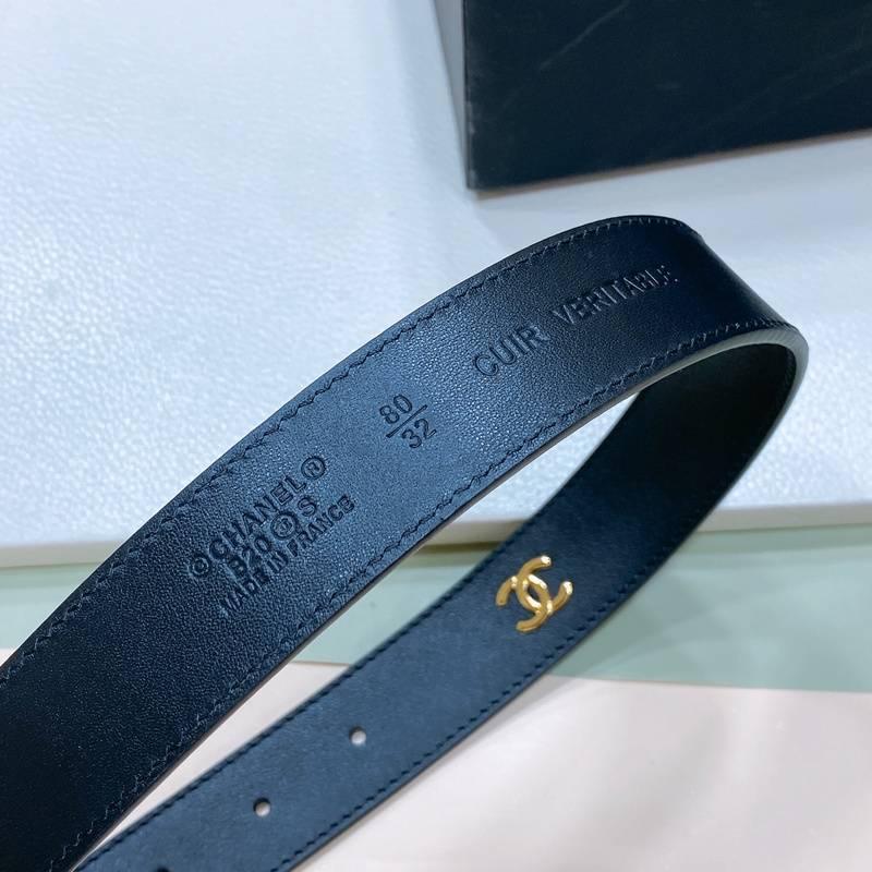 Chanel Women Logo Banding Belt 'Black' Banlieue91