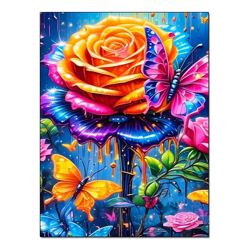 DIY Handmade Diamond Painting With Colorful Animals And Full Diamonds Perfecsy