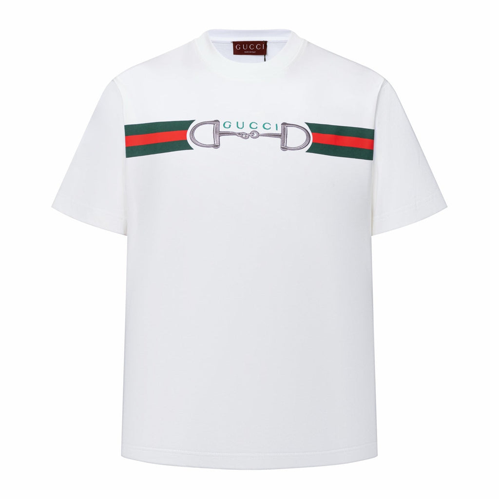 Gucci T-Shirt Without Collar 'White'