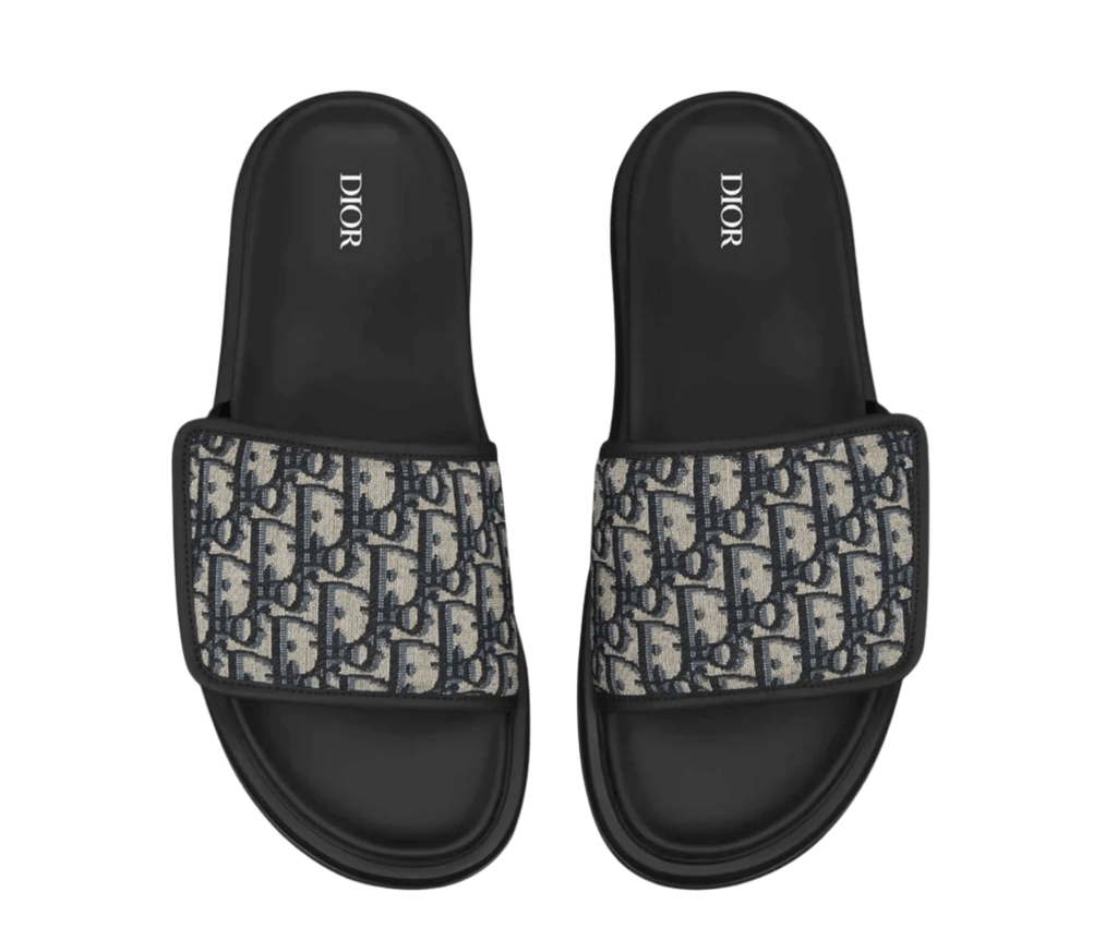 Dior Aqua Sandal In Dior Oblique Jacquard