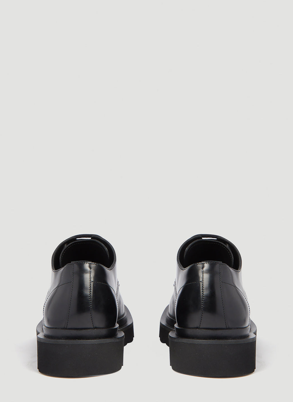 Dolce & Gabbana Men Brushed Leather Derby Shoes