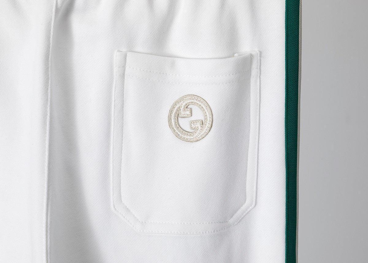 Gucci Long Pant 'White/Green' Banlieue91