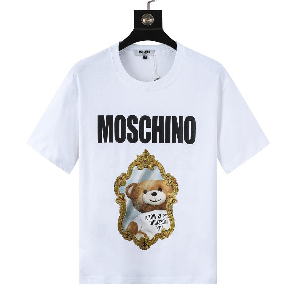 Moschino Mirror Teddy Bear T-Shirt 'White' Banlieue91