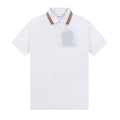 Burberry White T-Shirt With Collar Banlieue91