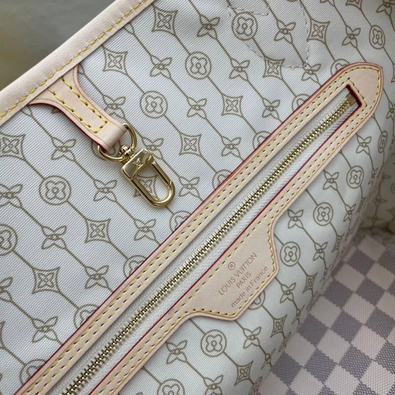 Louis Vuitton Nautical Damier Azur Neverfull Pouch MM Banlieue91