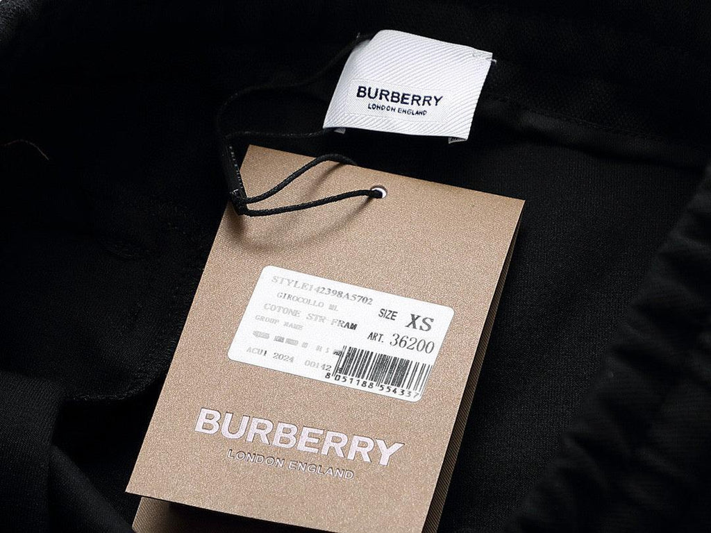 Burberry Long Pant 'Black/Beige' Banlieue91