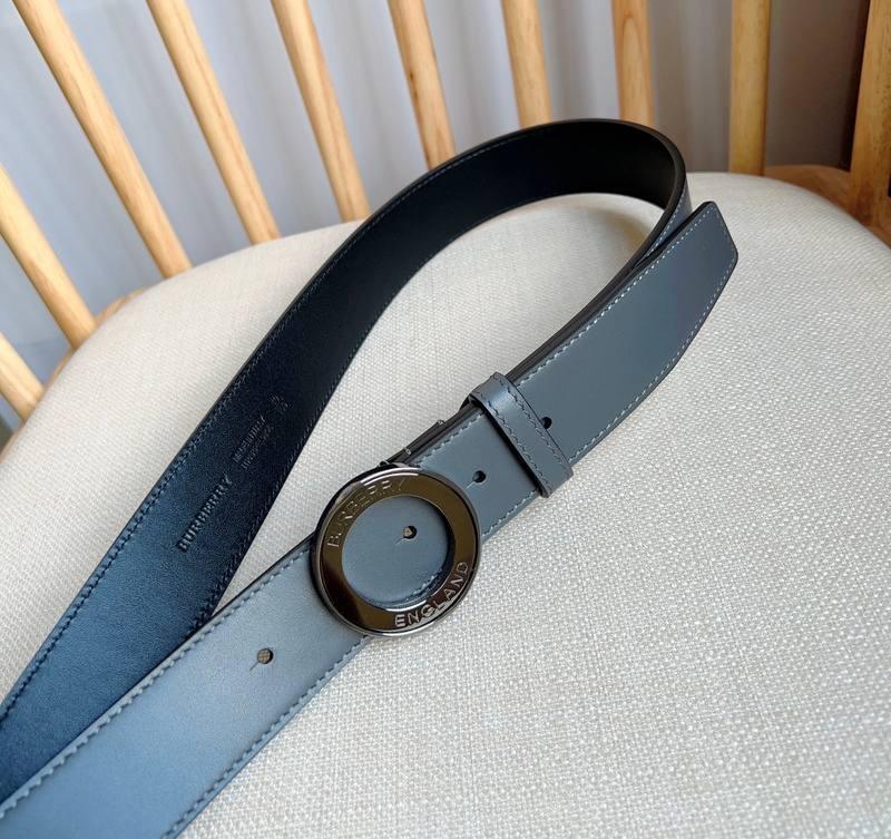 Burberry Leather Vintage Belt 'Grey' Banlieue91