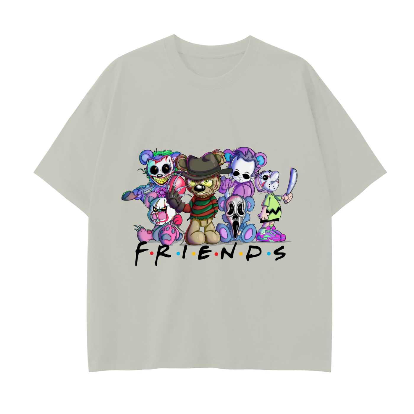 Drop Shoulder Cotton T-Shirt