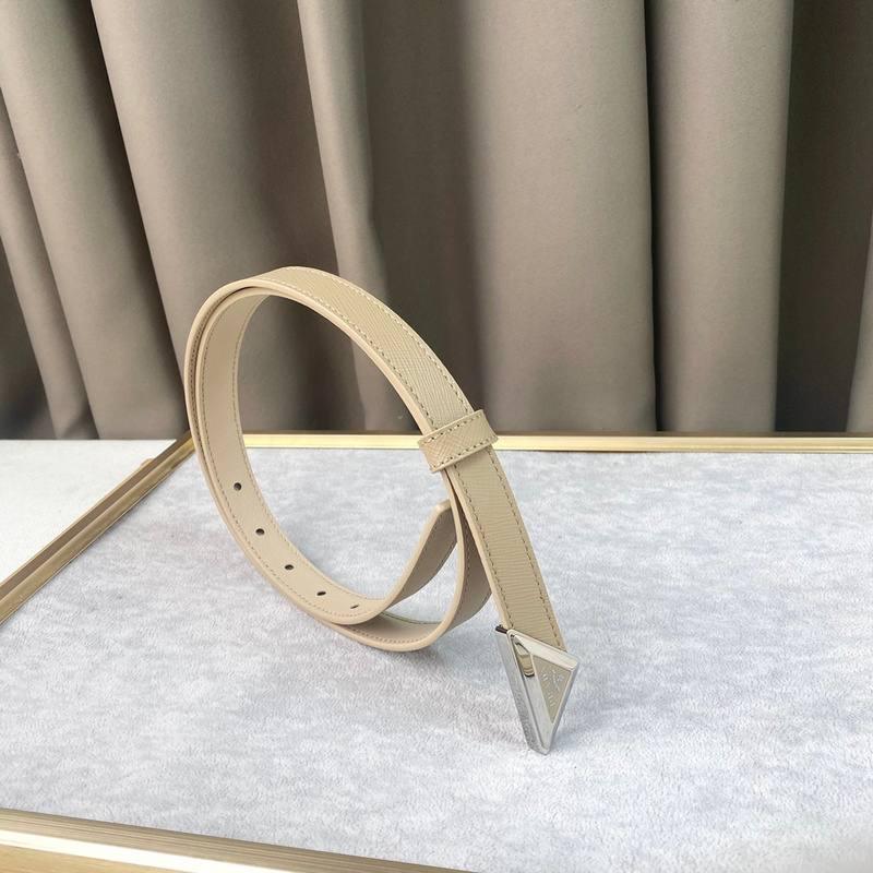 Prada Saffiano leather belt 'Sand Beige' Banlieue91