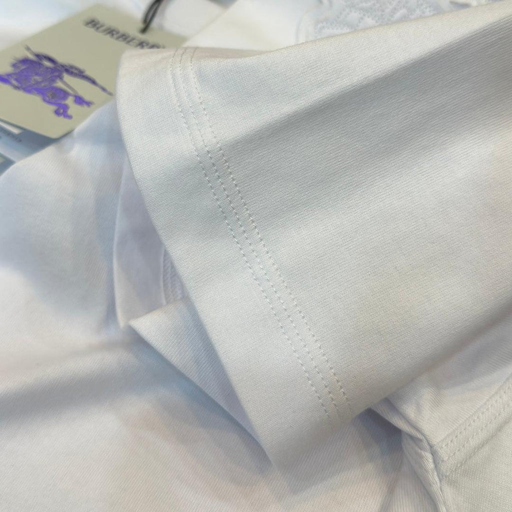 Burberry T-Shirt Without Collar 'White' Banlieue91