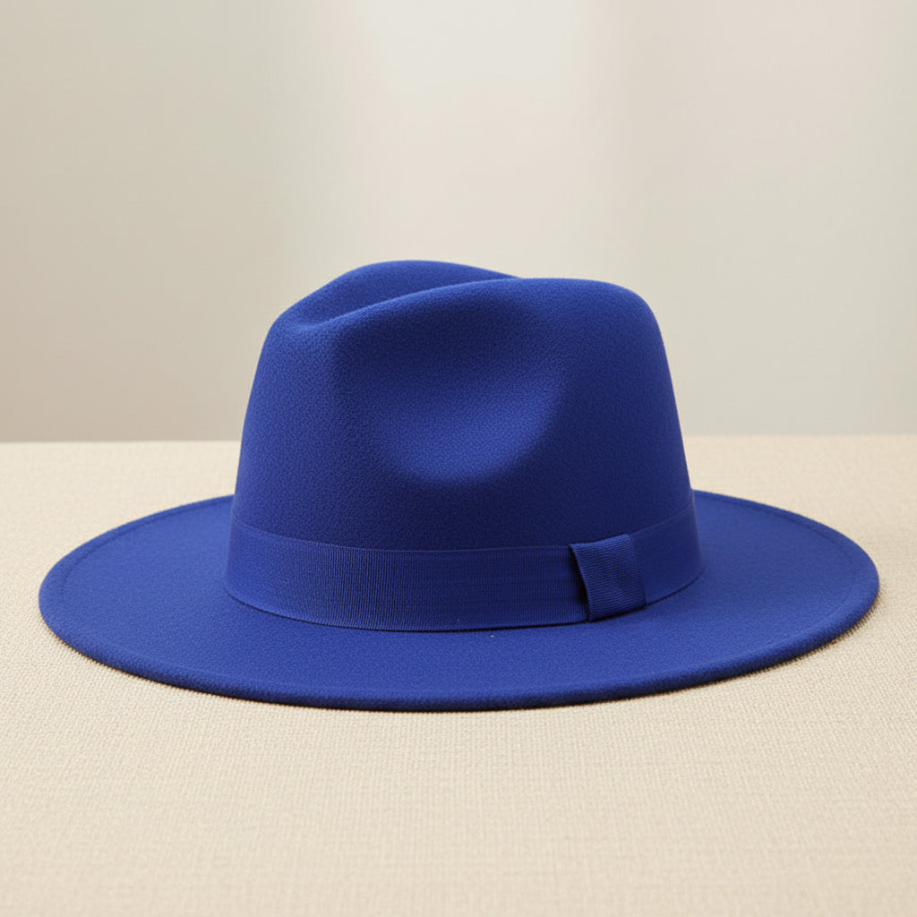 Wide Brim Bell Crown Wool Hat – Unisex Sun & Warmth Hat FitiqueFit