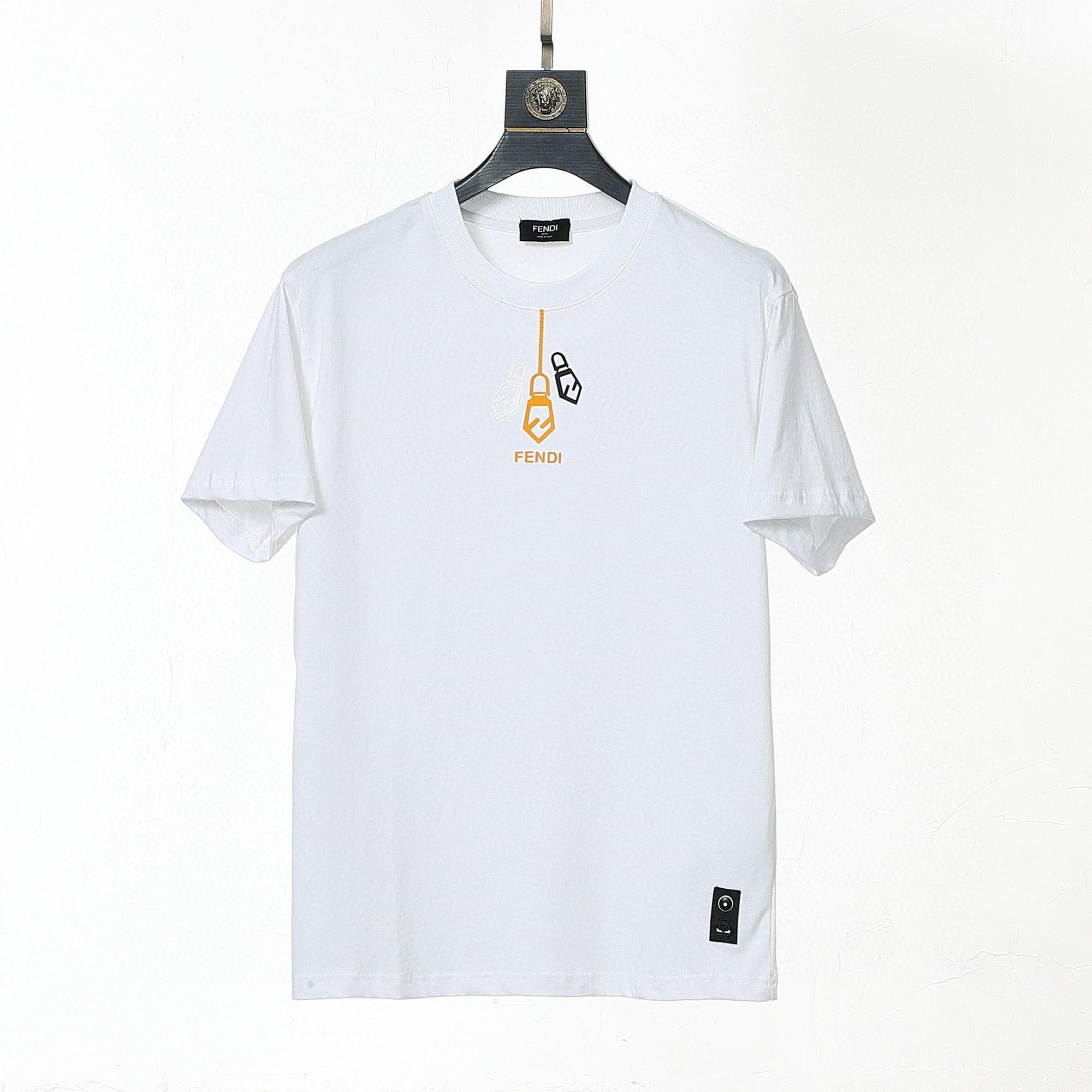 Fendi T-Shirt without Collar 'White' Banlieue91