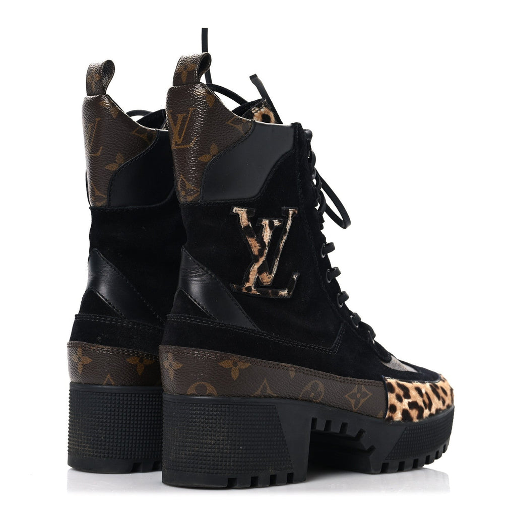 Louis Vuitton  Laureate Platform Desert Boots
