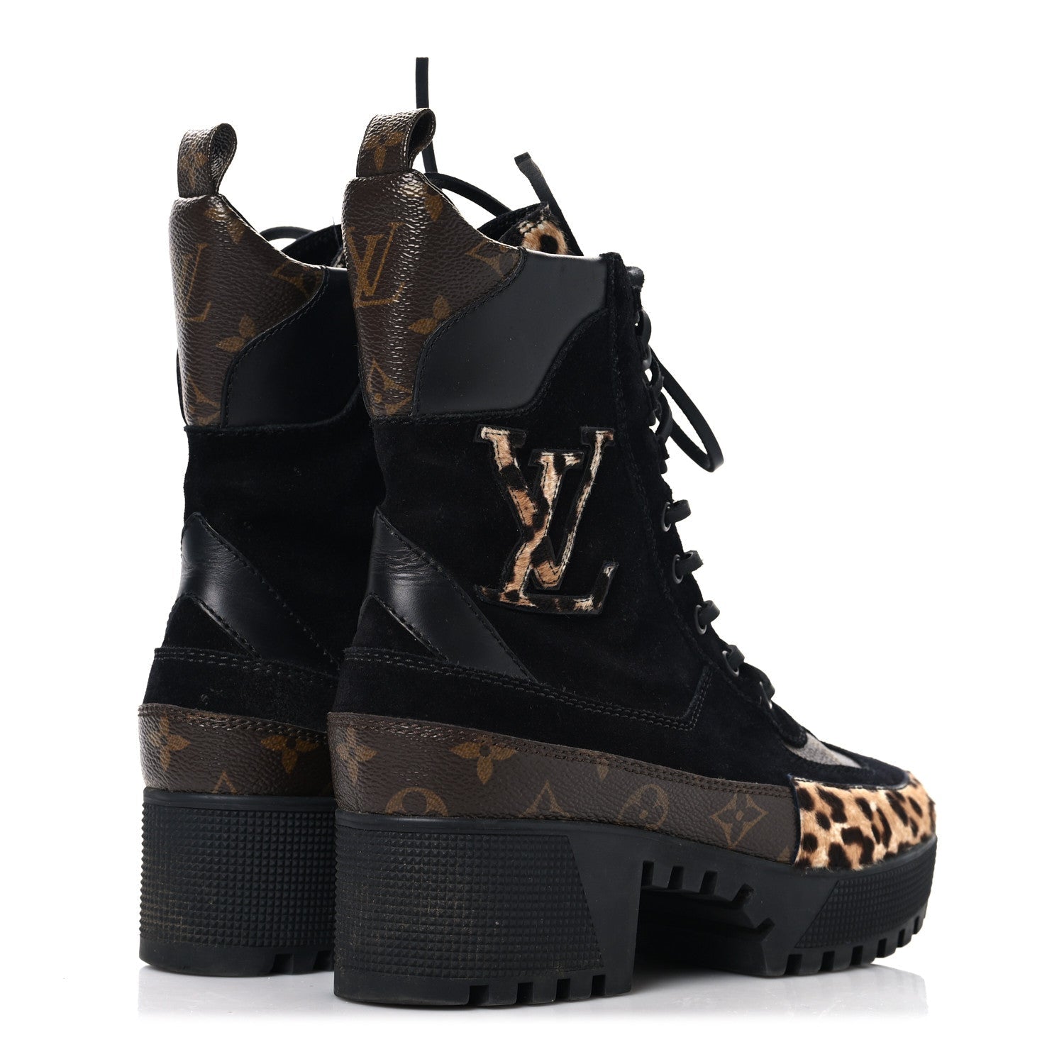 Louis Vuitton  Laureate Platform Desert Boots