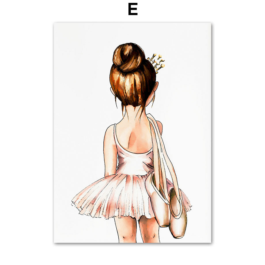 Art Canvas Painting Posters For Children's Room Decoration Perfecsy