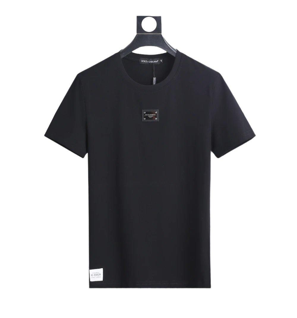 Dolce & Gabbana T-Shirt Without Collar 'Black' Banlieue91