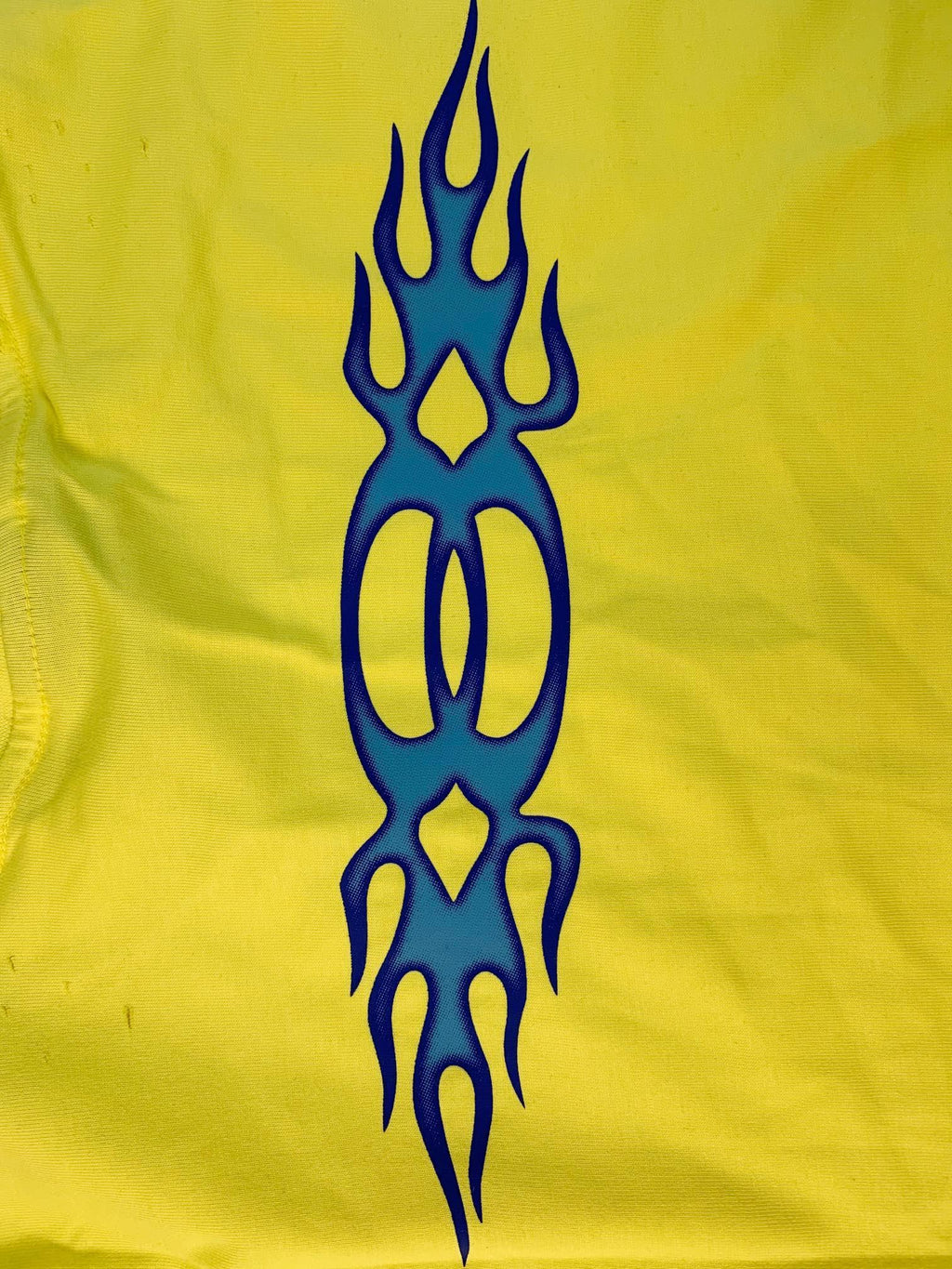 Balenciaga Men's Yellow Burning Unity T-Shirt Banlieue91