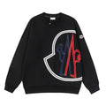 Moncler Logo Embroidered Printed Cotton Jersey Sweatshirt - Black Banlieue91