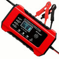 12V Intelligent Pulse Repair Smart Battery Charger with LCD Display DailySale