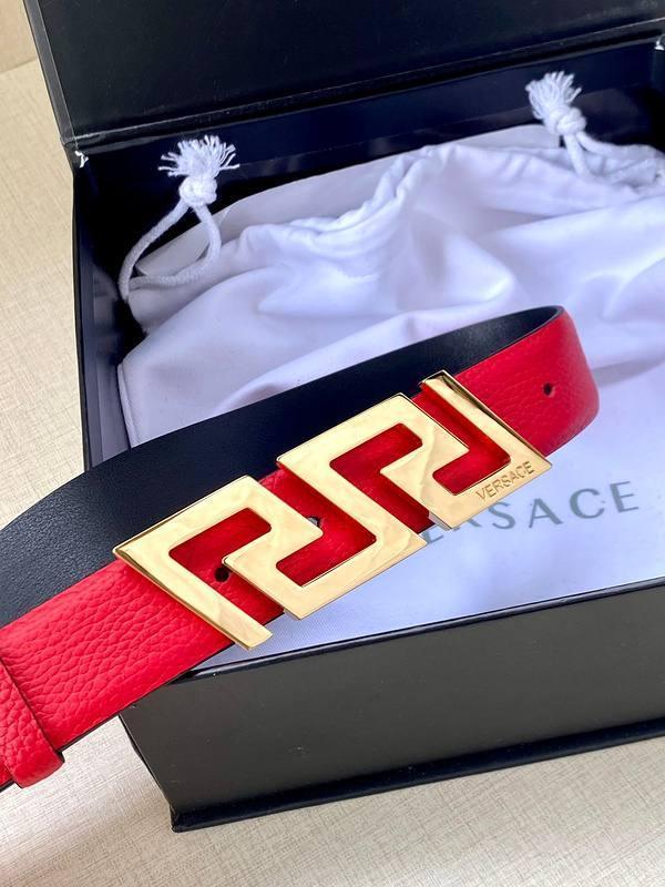 Versace Medusa Belt 'Red' Banlieue91