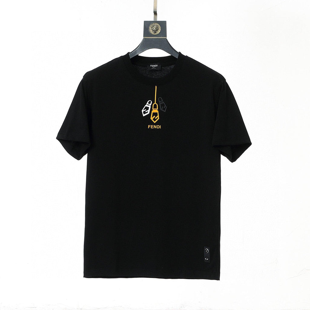 Fendi T-Shirt without Collar 'Black' Banlieue91