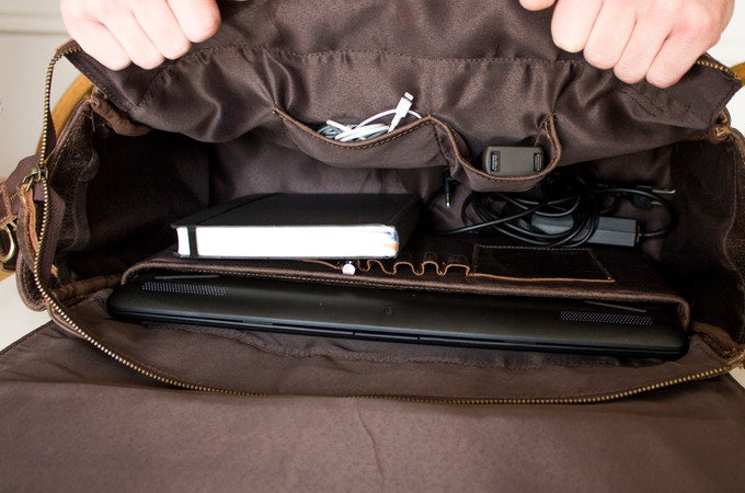 Sitka Leather Messenger Kodiak Leather