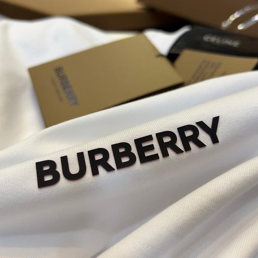 Burberry T-Shirt Without Collar 'White' Banlieue91