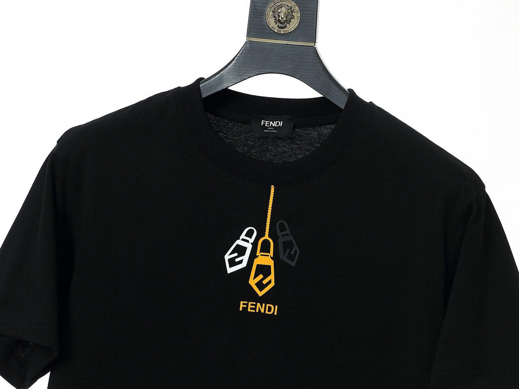 Fendi T-Shirt without Collar 'Black' Banlieue91