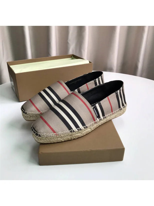 Burberry Icon stripe espadrilles Banlieue91