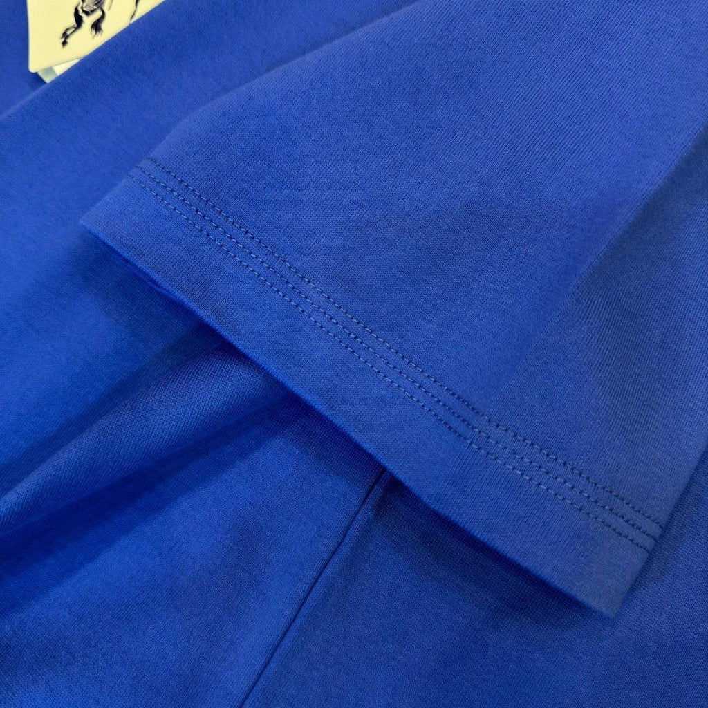 Burberry T-Shirt Without Collar 'Blue' Banlieue91