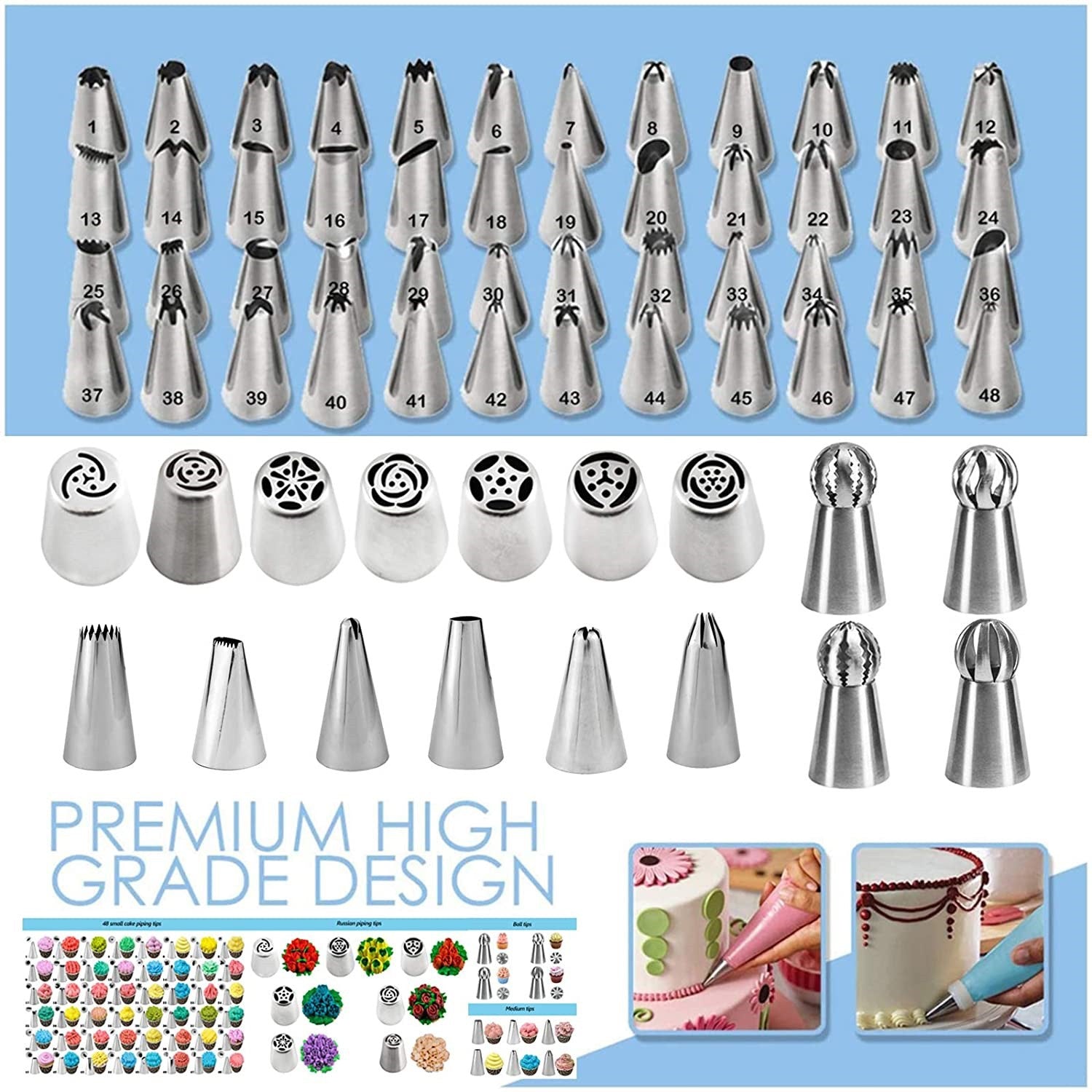 Baking Set Apron With Three-layer Storage Folding Gift Box