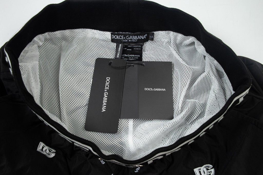Dolce Gabbana Knit Basketball Shorts 'Black/White' Banlieue91