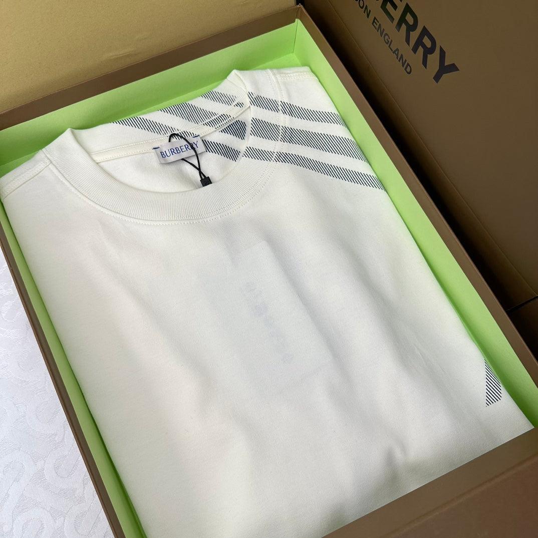Burberry T-Shirt Without Collar 'White' Banlieue91