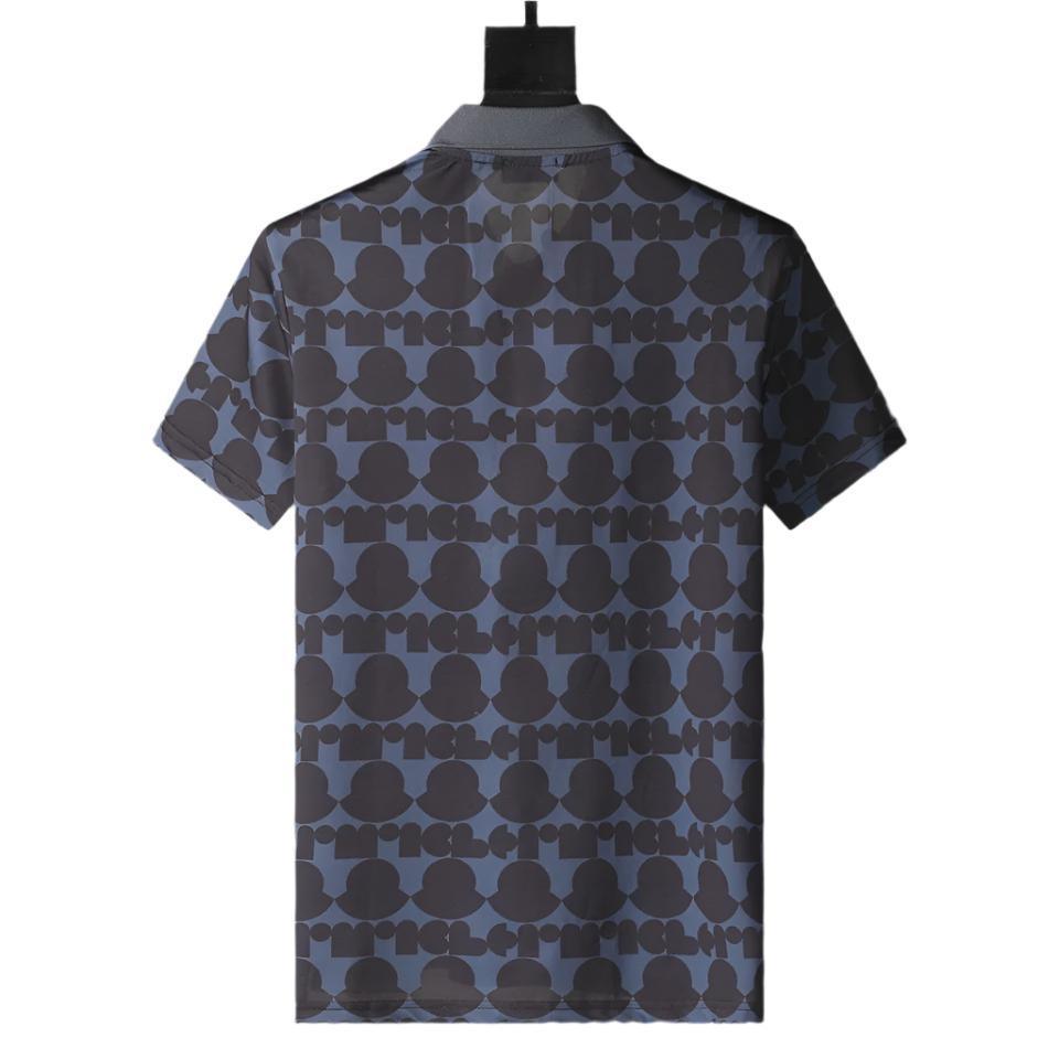 Moncler Printed Logo T-Shirt with Collar Banlieue91