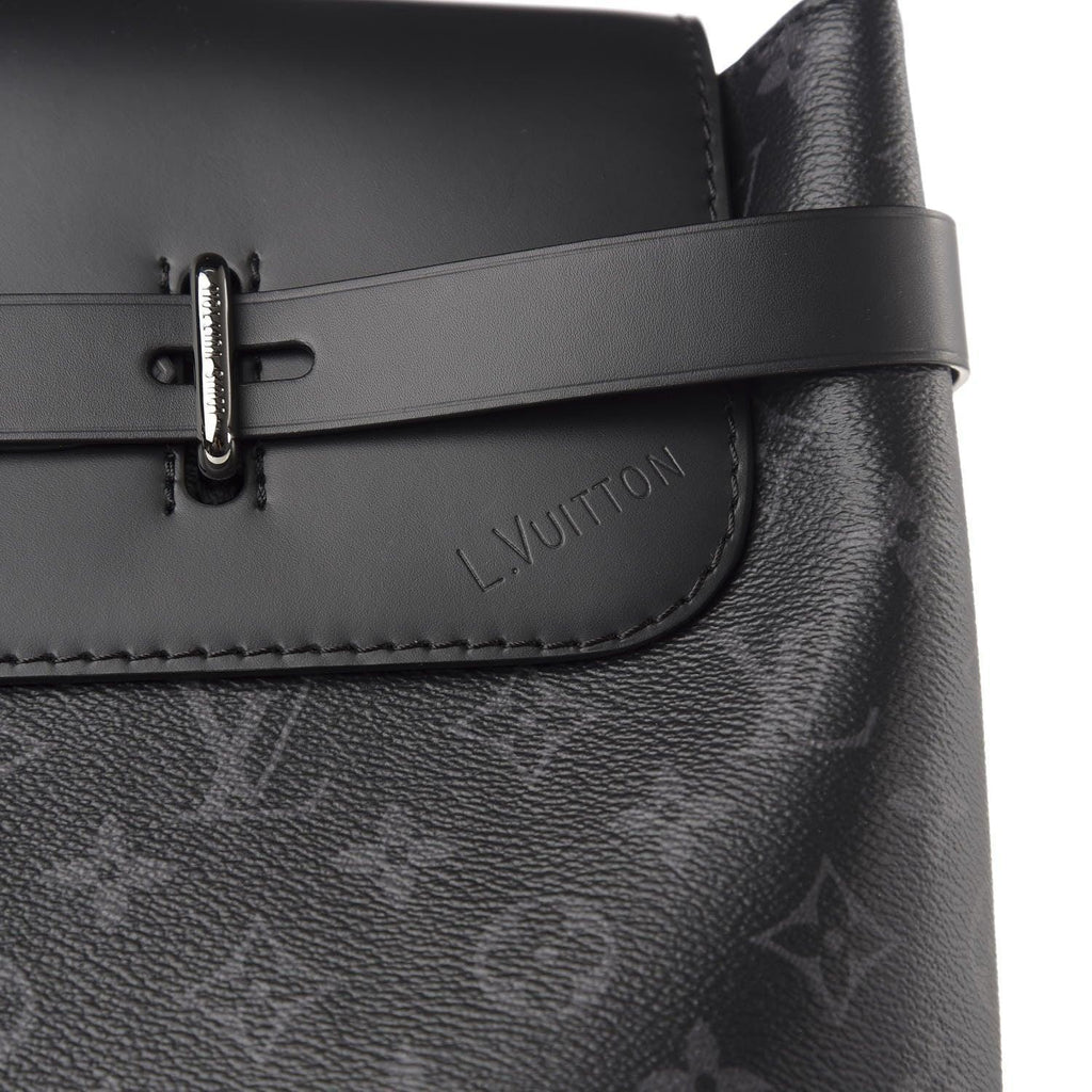 Louis Vuitton Monogram Eclipse Steamer Backpack Banlieue91