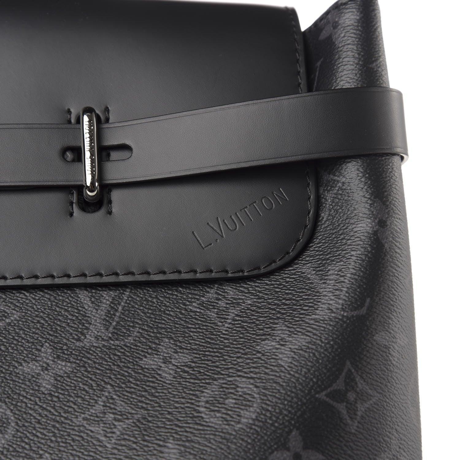 Louis Vuitton Monogram Eclipse Steamer Backpack Banlieue91