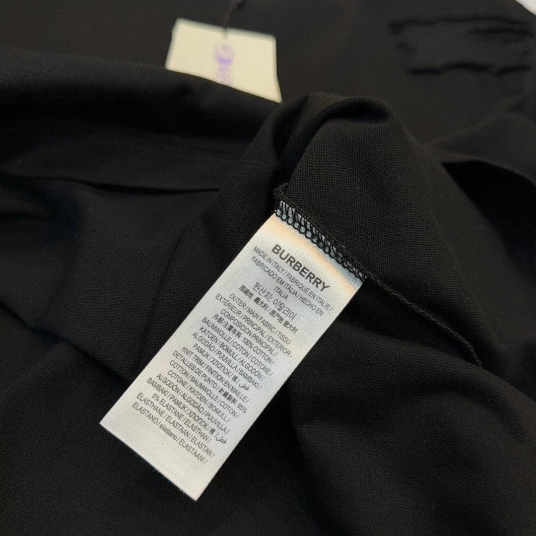 Burberry T-Shirt Without Collar 'Black' Banlieue91