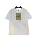 Burberry White T-Shirt Without Collar Banlieue91