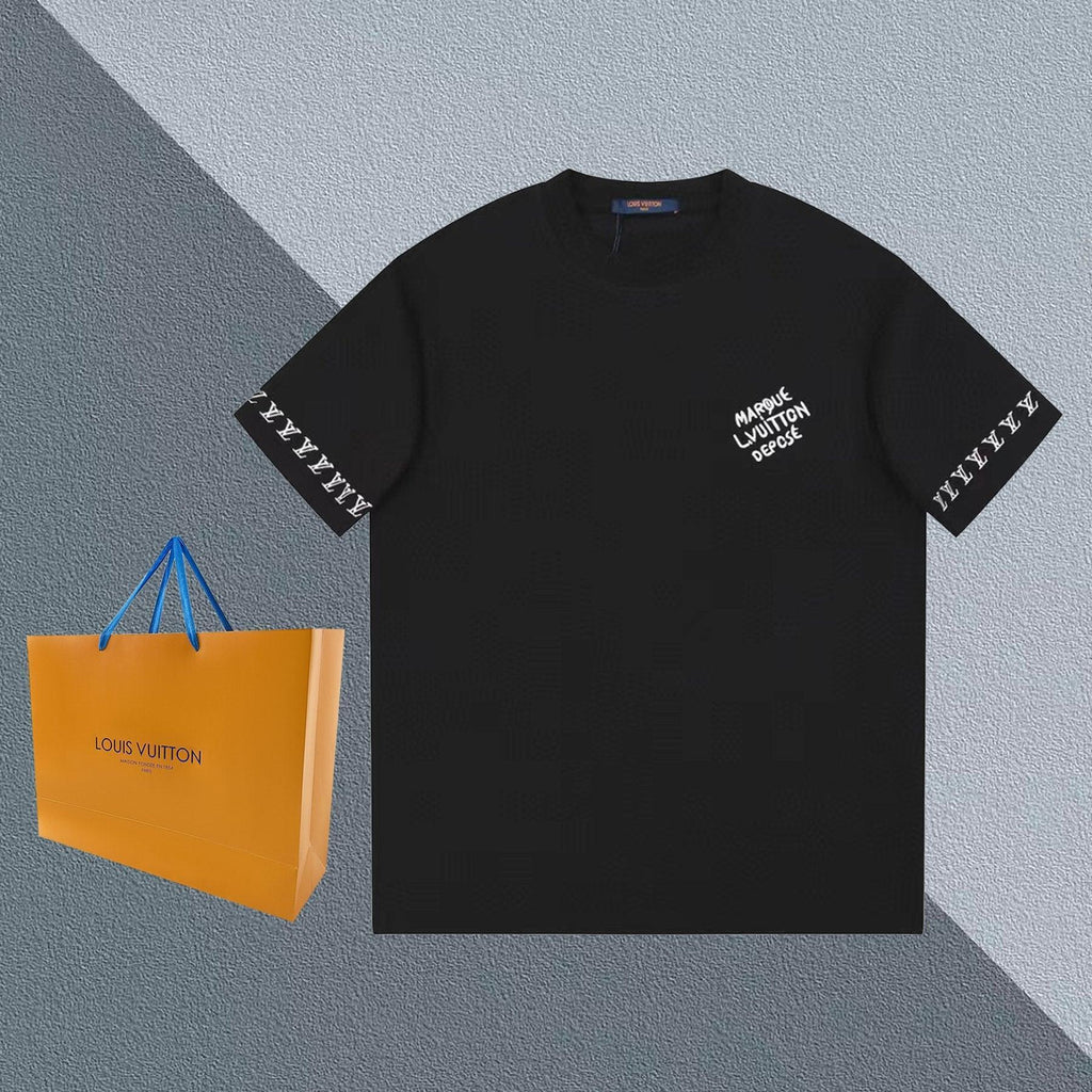 Louis Vuitton T-Shirt Without Collar 'Black' Banlieue91