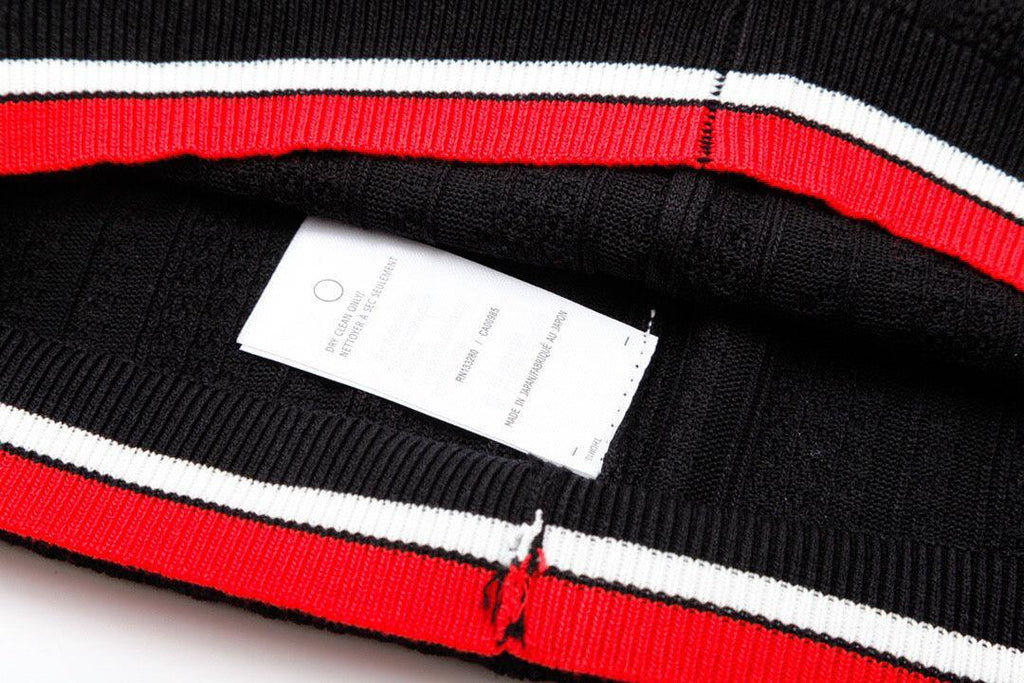 Thom Browne Black T-Shirt with Collar Banlieue91