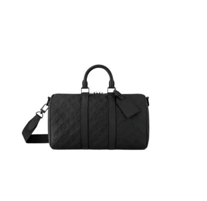 Louis Vuitton LV Keepall 35 monogram Black For Men Banlieue91