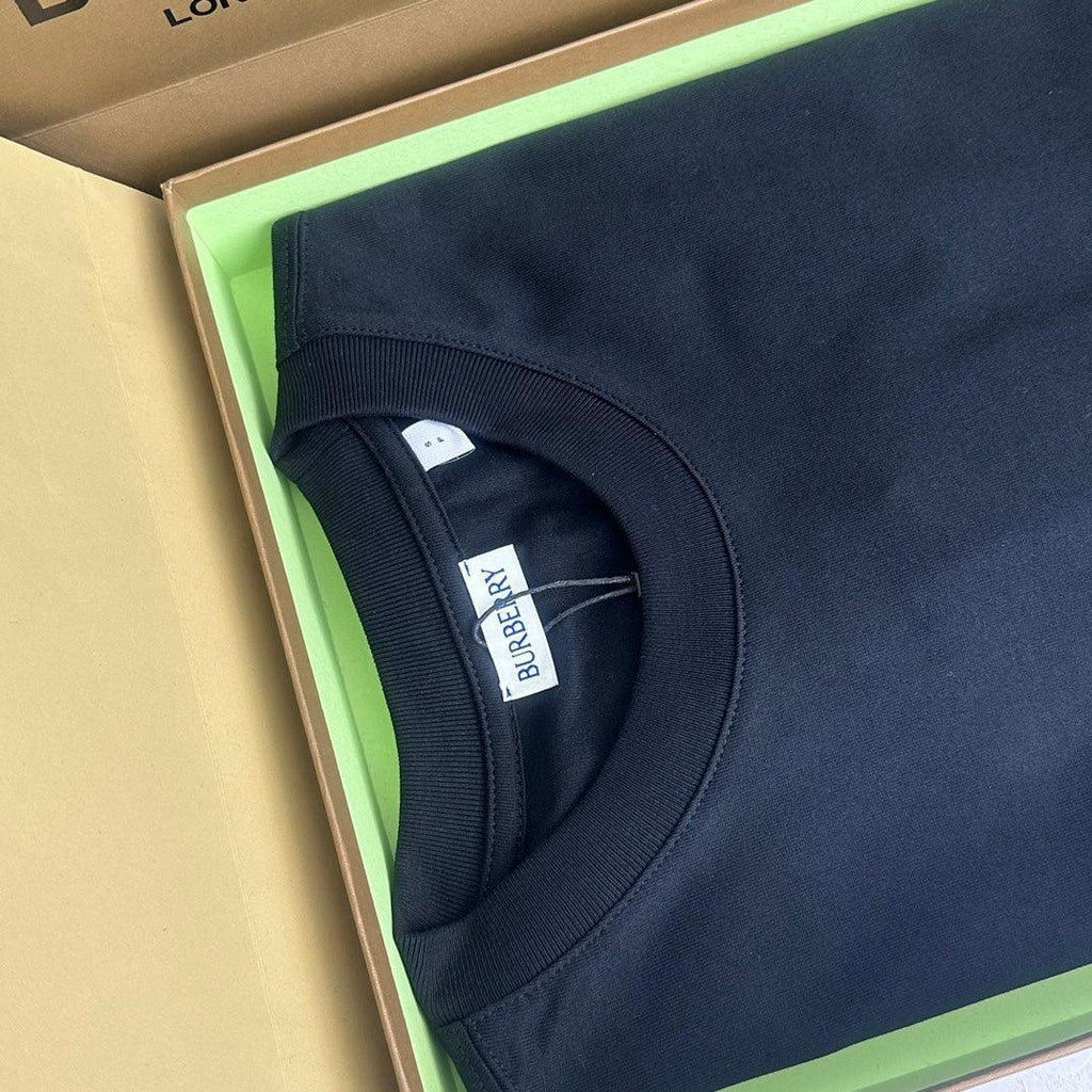 Burberry T-Shirt Without Collar 'Black' Banlieue91