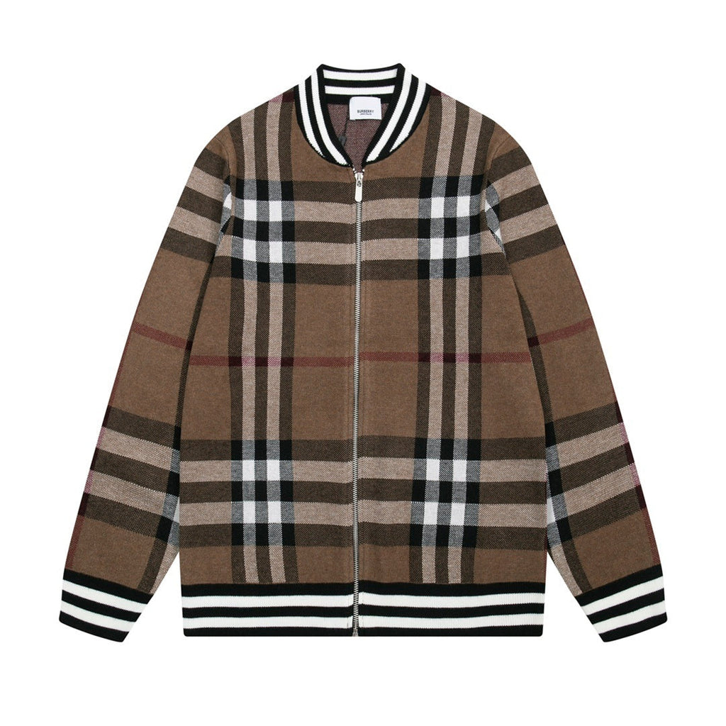 Burberry Vintage Check Bomber Varsity Jacket Banlieue91