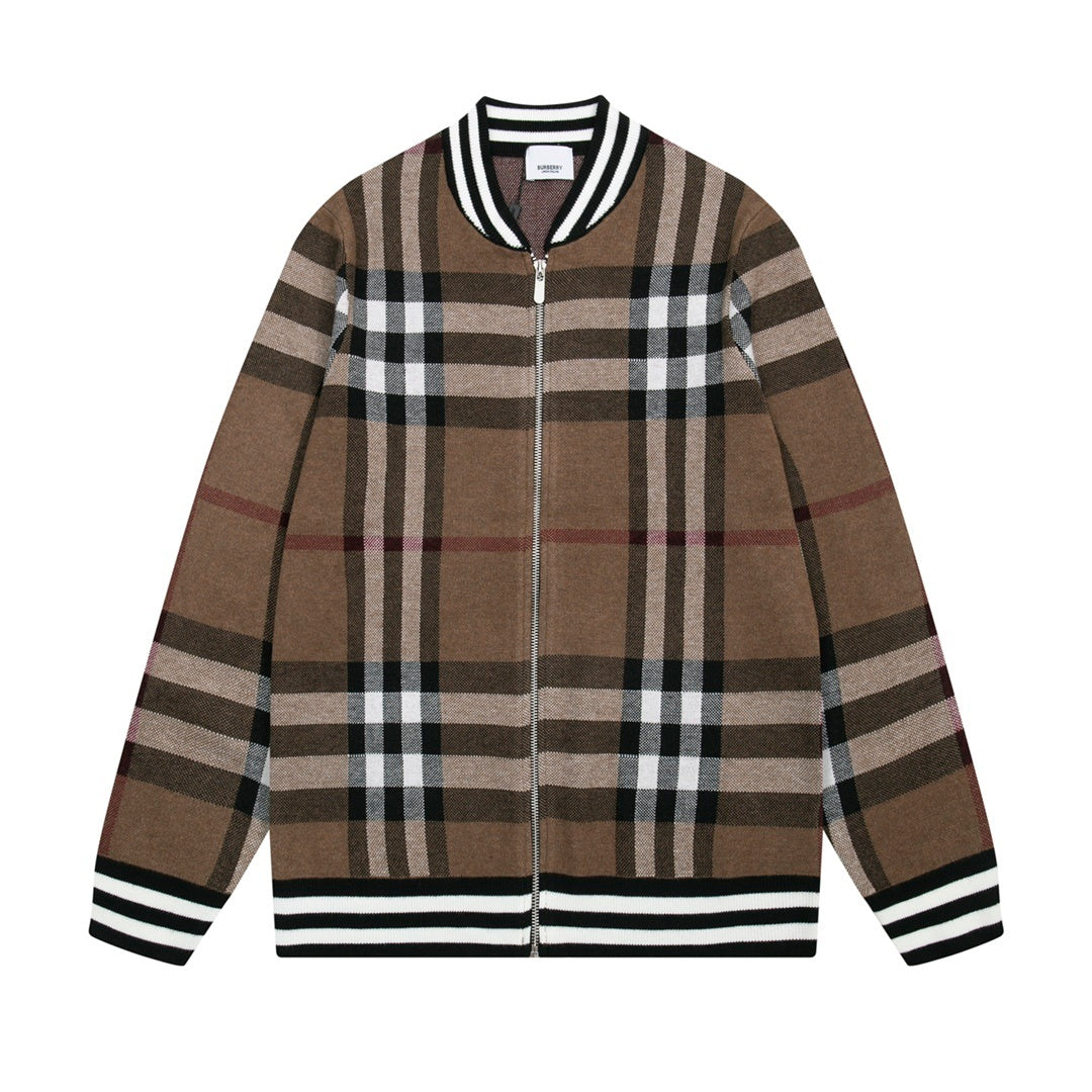 Burberry Vintage Check Bomber Varsity Jacket Banlieue91