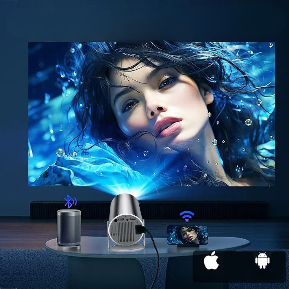 Portable 4K Projector - Home Cinema Outdoor Projetor SmartPursue™