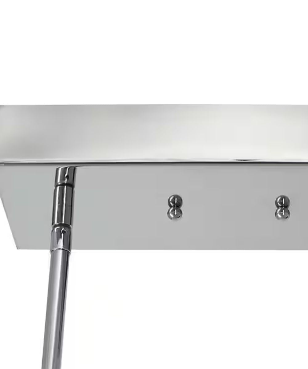 Alsy 43"W Modern Chic LED Chrome Finish Island Pendant Dining Light Fixture LampsUSA