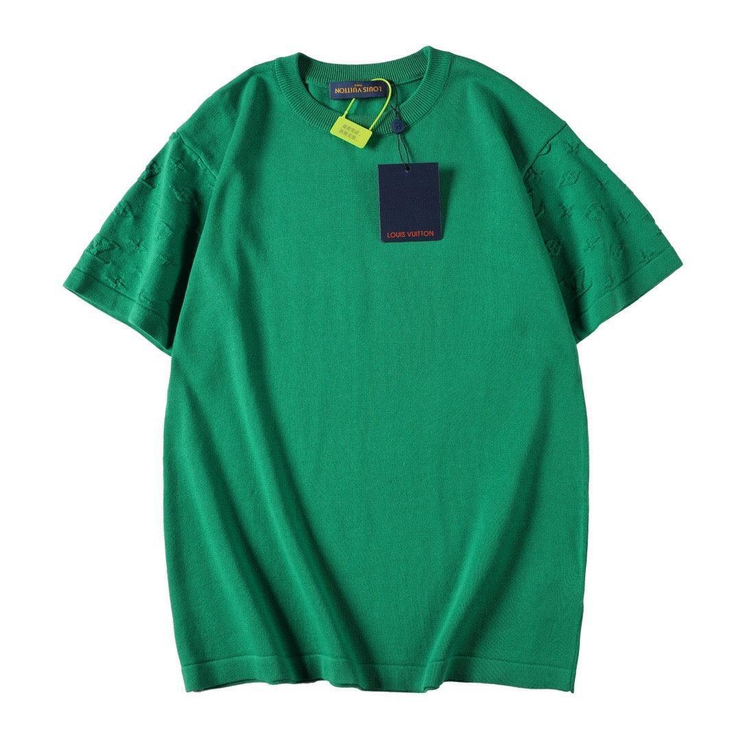Louis Vuitton T-Shirt Without Collar 'Green' Banlieue91