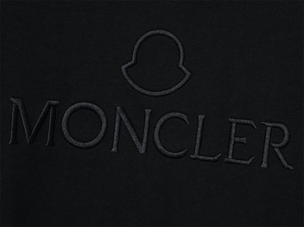 Moncler T-Shirt Without Collar 'Black' Banlieue91
