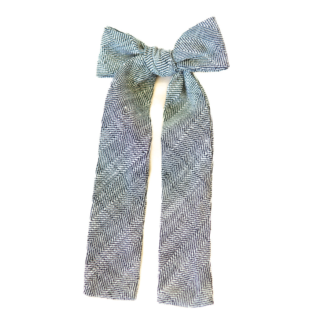 Ebony Tweed - Lady Hair Bow